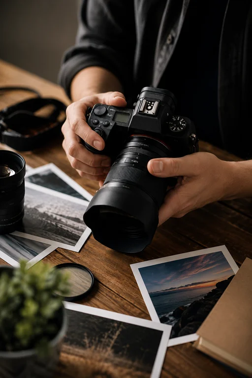 Wizytówki NFC dla artystów fotografowie